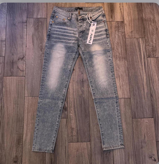 Purple jeans